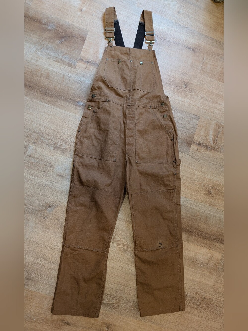 Dakota Men's Brown Work Overalls Size Medium